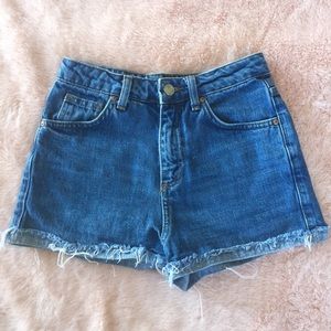 TopShop Moto jean shorts ☀️